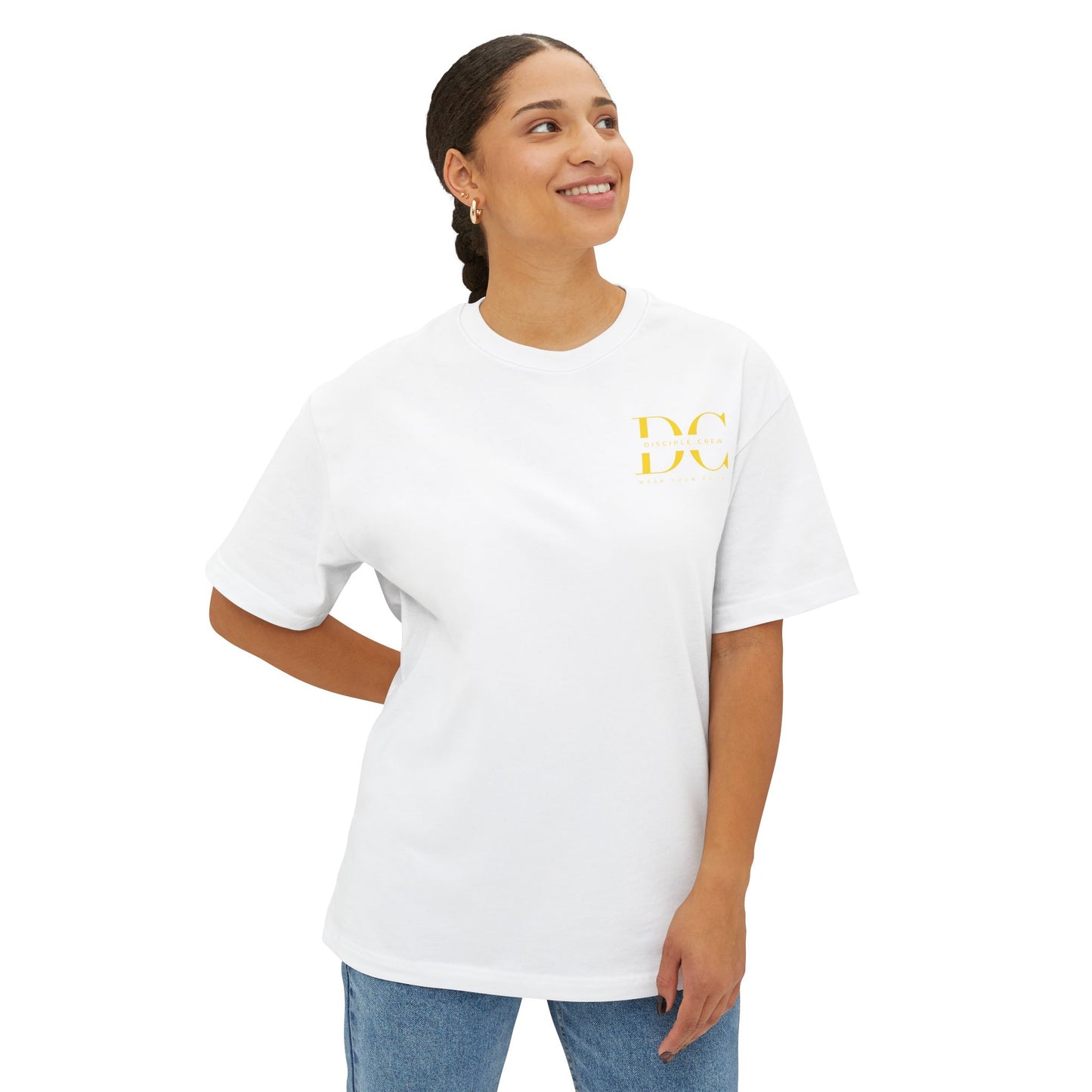 Golden Crown of Thorns Unisex Oversized Tee