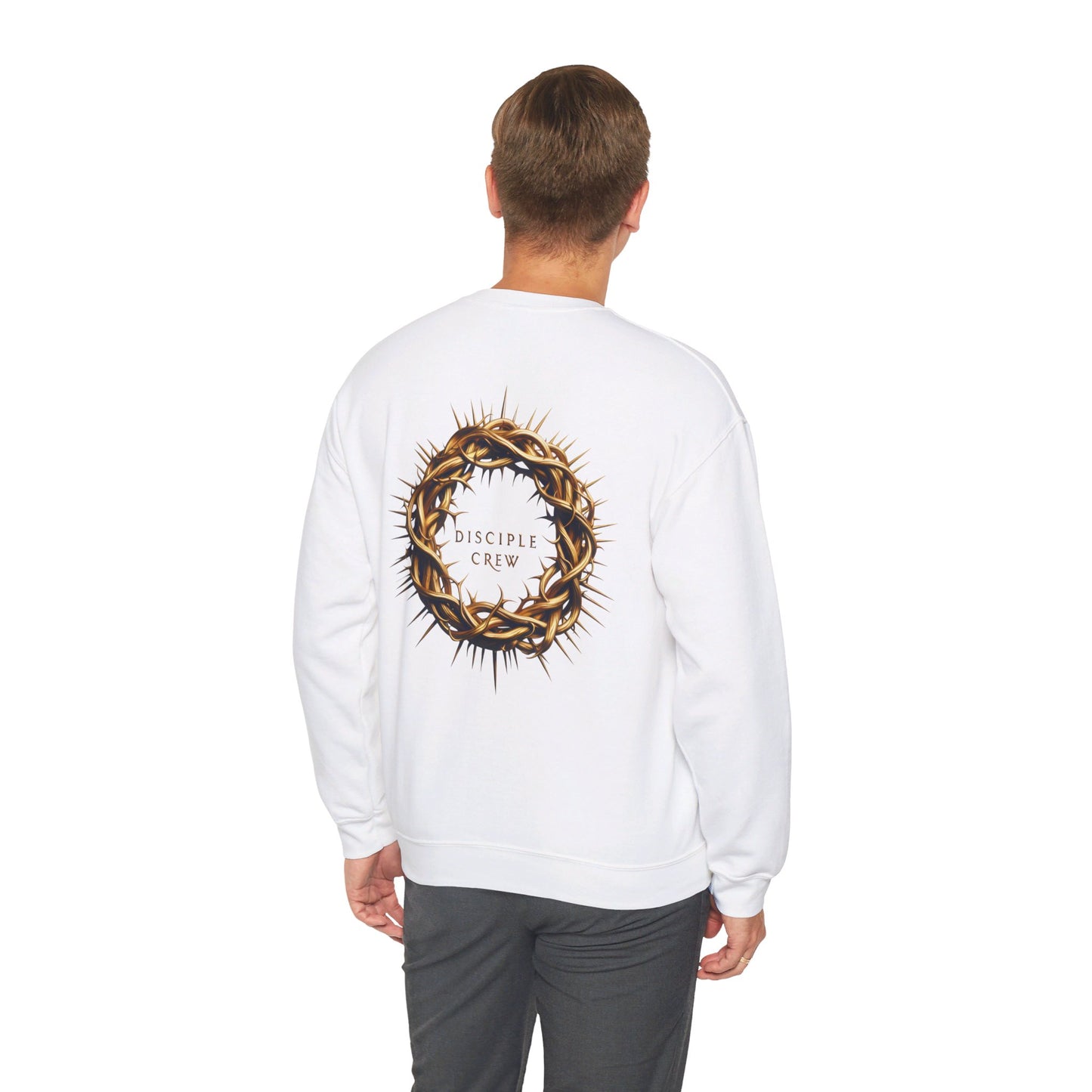 Golden Crown of Thorns Unisex Crewneck Sweatshirt