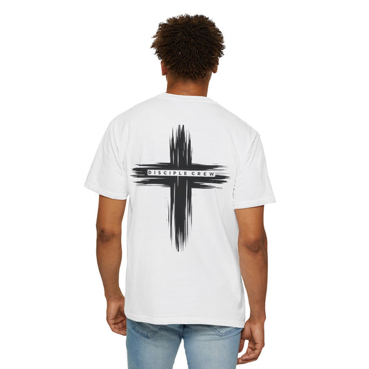 Unisex Painted Cross Tee